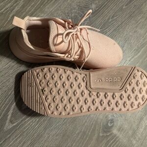 Adidas Light Pink Mesh Sneakers